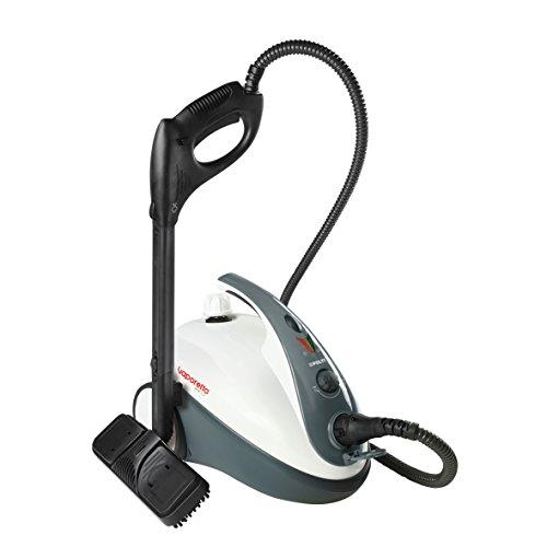 52% DESCUENTO Polti Vaporetto Smart 30 S, Limpiador a Vapor con Caldera de Alta Presión hasta 3 Bar, Tapón de Seguridad, Potencia 1800 W, Capacidad 1,6 L, 12 Accesorios, Compartimento Accesorios, Blanco y Gris