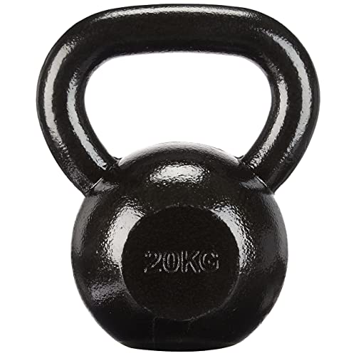 48% DESCUENTO Amazon Basics Pesa rusa de hierro fundido, 20 kg, Negro