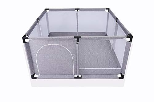 Star Ibaby Oxford XL Parque de Bebés Ultraligero color Soft Grey