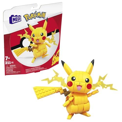 26% DESCUENTO Mega Construx Pokemon Figuras Medianas Pikachu (Mattel GMD31)