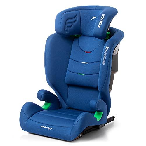 21% DESCUENTO BABYAUTO – Silla de coche I Size FAIRGO – RAGA Silla de auto desde los 100 a los 150 centímetros Grupo 2/3 hasta los 36 Kilos – Desde 3,5 a 12 años – Máxima reclinación (AZUL)