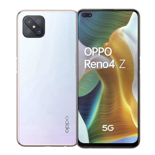 OPPO Reno 4Z 5G Smartphone 128GB, 8GB RAM, Dual SIM, Carga rápida 65W Blanco
