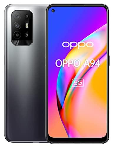OPPO A94 5G Teléfono Móvil Libre, 8GB+128GB, Cámara 48+8+2+2+16 MP, Smartphone Android, Batería 4310mAh, Dual SIM Negro