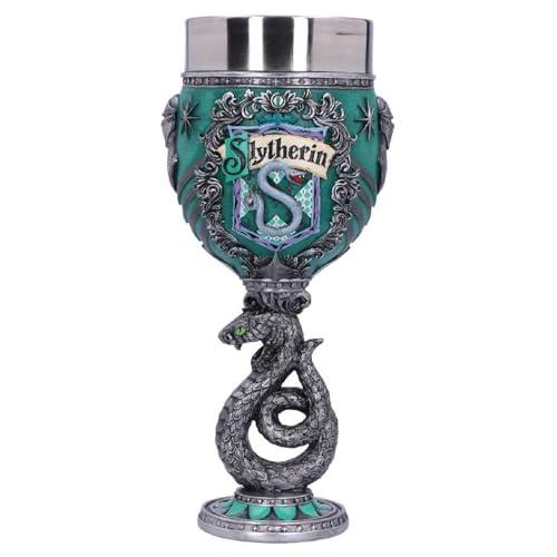 DESCUENTAZO 54% DESCUENTO Nemesis Now Harry Potter Slytherin Hogwarts House Collectable Goblet, Sintético, Verde Plata, 1.25 picometer