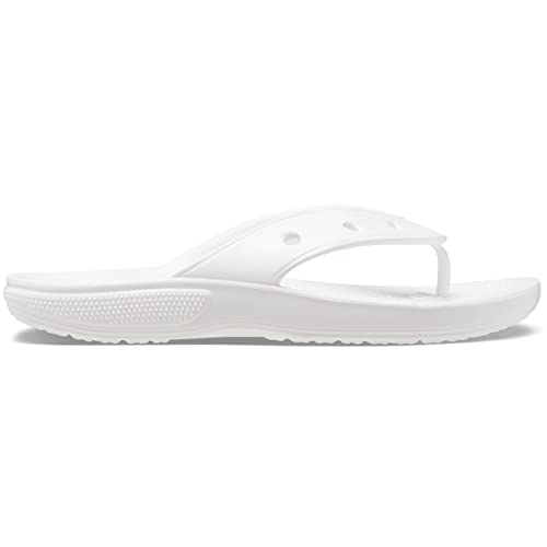 48% DESCUENTO Crocs Classic Crocs Flip, Sandalias flip flop Unisex adulto, Blanco, 42/43 EU