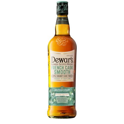 34% DESCUENTO Dewar’s French Smooth 8 Year Old Blended Scotch Whisky, 40% ABV, 70cl / 700ml, Acabado en Barricas de Brandy de Manzana