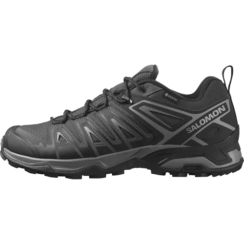 42% DESCUENTO Salomon X Ultra Pioneer Gore Tex Zapatillas Impermeables Outdoor para Hombre, Cualquier clima, Sujeción del pie segura, Estabilidad y amortiguación, Phantom, 42