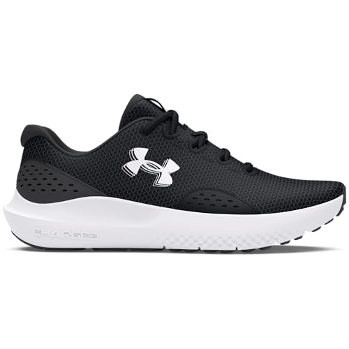 43% DESCUENTO Under Armour UA Charged Surge 4 Zapatos de deporte para hombre, ligeras y transpirables deportivas de hombre, color negro/gris antracita/blanco