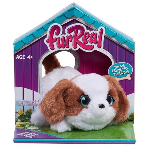 Just Play Cachorro Interactivo furReal My Minis, Peluche pequeño con Movimiento, Peluches, Juguetes para niños a Partir de 4 años