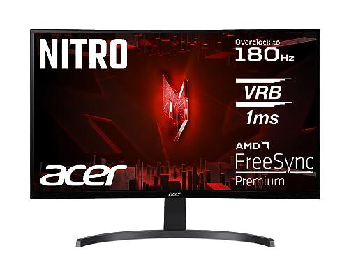 31% DESCUENTO Acer Nitro ED273 S3 Monitor de Juegos (27 Pulgadas, Pantalla Full HD, 165 Hz (180 Hz OC), 1 ms (VRB), 1 HDMI 2.0, 1 HDMI 1.4, 1 DP 1.2, AMD FreeSync Premium, Color Negro