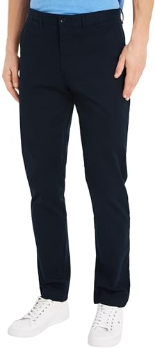 38% DESCUENTO Tommy Hilfiger Hombre Chinos Tejido Elástico, Azul (Desert Sky), 30W / 36L