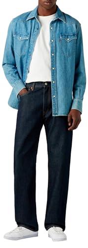 49% DESCUENTO Levi’s 555 Relaxed Straight Jeans, Welcome To The Game, 34W x 30L para Hombre