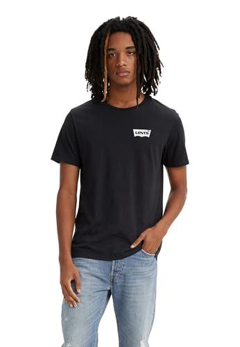 25% DESCUENTO Levi’s Graphic Crewneck tee Camiseta, Color BW Caviar, XL para Hombre