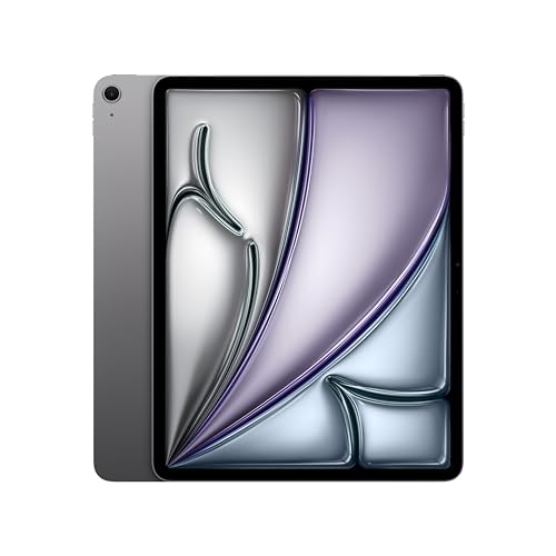 29% DESCUENTO Apple iPad Air de 13 Pulgadas (M2): Pantalla Liquid Retina, 512 GB, cámara Frontal de 12 Mpx en Horizontal y cámara Trasera de 12 Mpx, Wi Fi 6E, Touch ID, autonomía de Sol a Sol Gris Espacial