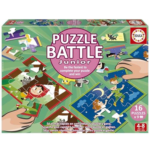 54% DESCUENTO Educa Puzzle Battle Cuentos | Juego de Mesa 4 años | Una auténtica Batalla de Piezas | Sé el Primero en completar tu Puzzle para convertirte en el Ganador | a Partir de 4 5 6 años (20117)