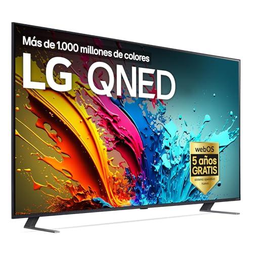 LG 75QNED85T6C 75″, 4K QNED, Smart TV, HDR10, WebOS24, Serie 85, Procesador Alta Potencia, Dolby Digital Plus, Gaming, Alexa/Google Assistant, Negro