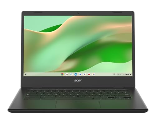 46% DESCUENTO Acer Chromebook 314 CBOA314 1H C5CQ, Ordenador Portátil 14″ FullHD LCD (Intel Celeron N4500, 4GB RAM, 128GB SSD, Intel UHD Graphics, ChromeOS) Negro, Teclado QWERTY Español