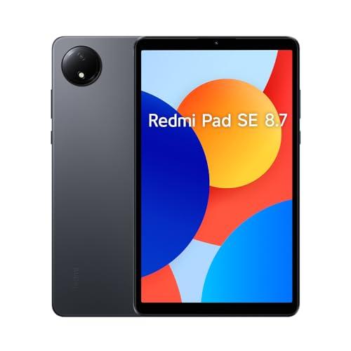 22% DESCUENTO Xiaomi Redmi Pad SE 8,7″ – Tablet de 8,7” LCD (MediaTek Helio G85, 4GB de RAM, 64GB de ROM, WiFi + Bluetooth 5.3, batería de 6650 mAh, Cargador no Incluido), Gris (Versión ES)