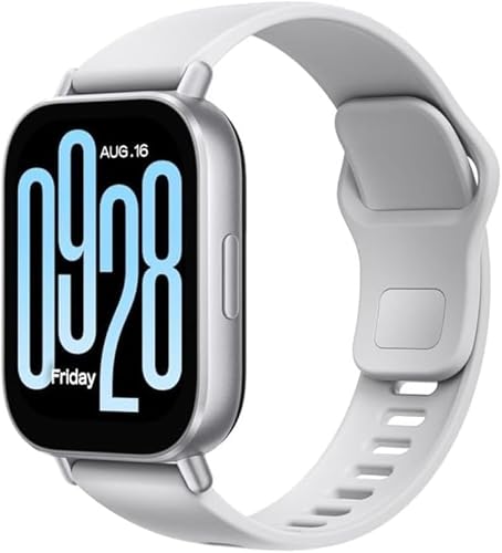 21% DESCUENTO Xiaomi Redmi Watch 5 Active, Pantalla LCD de 2″, 3 micrófonos y Altavoz, hasta 18 días de duración, Más de 140 Modos Deportivos, Plata