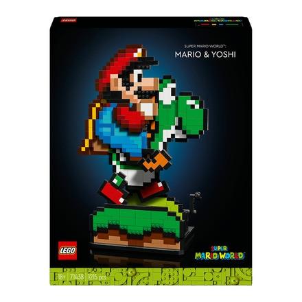 Juego de construcción Super Mario World: Mario y Yoshi LEGO (Reacondicionado Grado A) · LEGO · El Corte Inglés