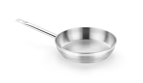 56% DESCUENTO BRA Profesional Sartén 30 cm acero inoxidable, triple fondo difusor, full induction, mango ergonómico