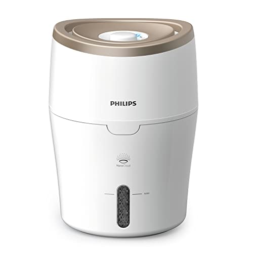 64% DESCUENTO Philips Serie 2000 Humidificador de Aire Ambientador Humidificador 38m², NanoCloud, 2 Velocidades, Tanque 2L (HU4811/10) 220 240V || 50/60Hz || 15W