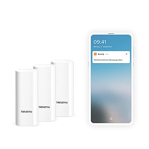 OFERTÓN SUPREMO 77% DESCUENTO Netatmo DTG DE Sensores inalámbricos para Puertas y Ventanas (3 Unidades)