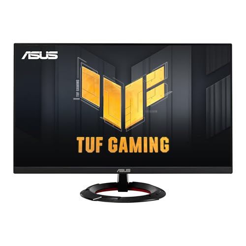 ASUS TUF VG249Q1R Monitor gaming de 23,8″ FullHD (1920×1080, IPS, 16:9, HDMI x2, DisplayPort x1, 165 Hz, 1ms MPRT, FreeSync Premium, Shadow Boost), Negro