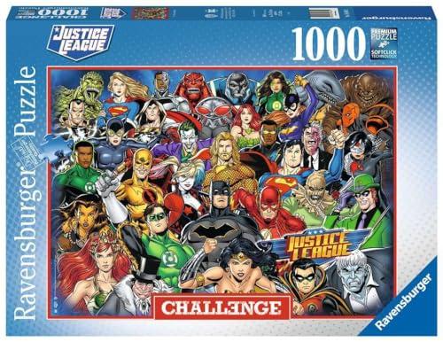 59% DESCUENTO Ravensburger Puzzle: DC Comics Challenge, 1000 Piezas, Puzzles para Adultos, Rompecabezas para Adultos, Regalos a Partir de 14 Años, 70x50cm