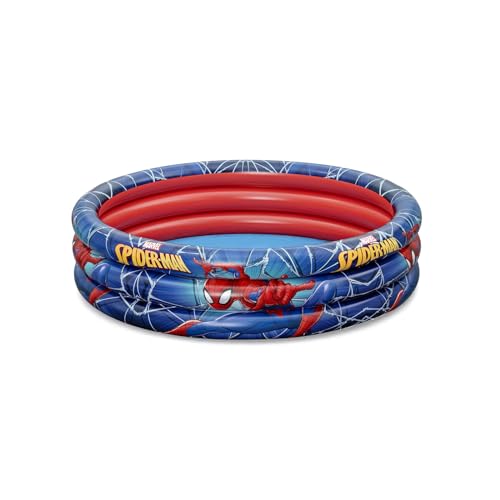 50% DESCUENTO Bestway Spider Man Piscina de 3 Anillos (12 x 1,22 x 30 cm)