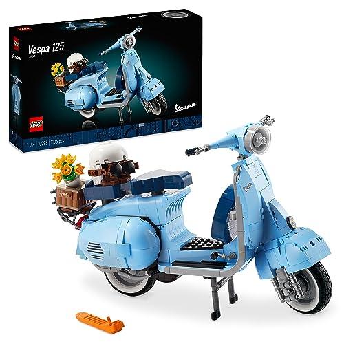 32% DESCUENTO LEGO Icons Vespa 125, Maqueta de Moto para Construir para Adultos, Réplica Coleccionable de Scooter Italiana, Decoración para el Hogar y la Oficina, Regalo para Hombres y Mujeres 10298