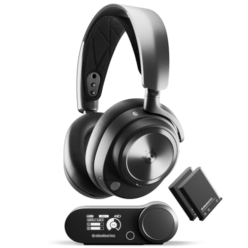 61% DESCUENTO SteelSeries Arctis Nova Pro Wireless Cascos Gaming Inalámbricos Multisistema Controladores magnéticos de neodimio Cancelación de ruido Infinity Power System PC, PS5, PS4, Switch 2, Móvil