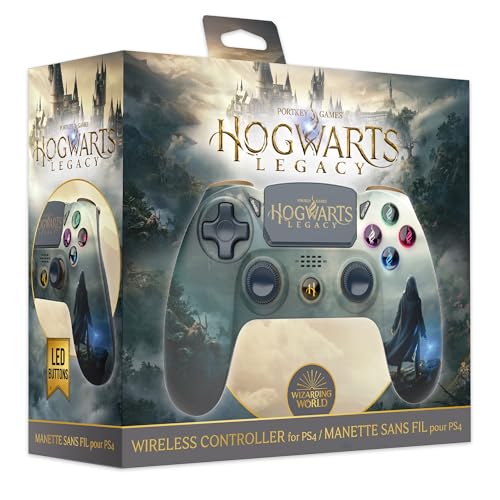 44% DESCUENTO Freaks and Geeks Harry Potter Mando sin hilo ps4 con entrada Jack Botones luminosos Hogwarts Legacy Landscape