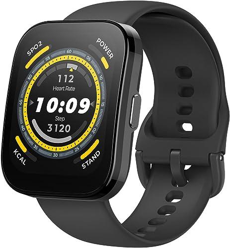 58% DESCUENTO Amazfit Bip 5 Smartwatch con pantalla grande de 1,91″, llamadas Bluetooth, Alexa, GPS, batería de 10 días duración, rastreador de actividad física con frecuencia cardíaca, control de oxígeno en sangre