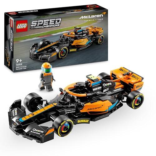 30% DESCUENTO LEGO Speed Champions Coche de Carreras de Fórmula 1 McLaren 2023 Maqueta de Vehículo de Juguete, Regalo para Niños y Niñas de 9 Años o Más para Jugar y Exponer como Decoración 76919