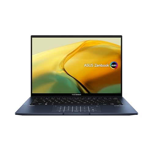 ASUS ZenBook 14 OLED UX3402VA KM208W Ordenador Portátil 14 WQXGA+ (Intel Core i5 1340P, 16GB RAM, 512GB SSD, Iris Xe Graphics, Windows 11 Home) Azul Ponder Teclado QWERTY español Marca