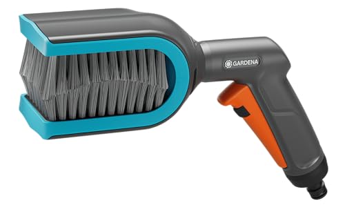 47% DESCUENTO Gardena Cleansystem Cepillo de Persiana: cepillo de limpieza para lamas en forma de C o Z, cabezal de cepillo giratorio, con conexión de agua, cómodo bloqueo permanente (18850 20)