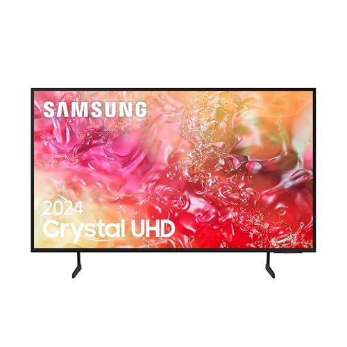 Samsung TV Crystal UHD 2024 43DU7105 Smart TV de 43″ Crystal UHD con Colores Puros con PurColor, el Mejor Smart TV, Todos los Altavoces a la Vez con Q Symphony y controla tu casa con SmartThings
