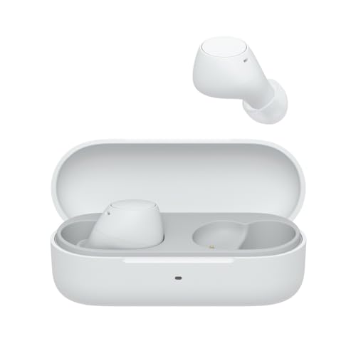 38% DESCUENTO Sony WF C510 Auriculares Inalámbricos Bluetooth, pequeños, con conexión multipunto, Modo Sonido Ambiente, IPX4, Spotify Tap, Carga rápida, 22 HR de batería, iOS & Android Blanco