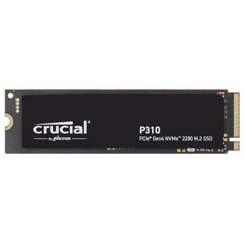 22% DESCUENTO Crucial P310 1TB PCIe Gen4 NVMe M.2 2280 SSD Interno Gaming, Disco Duro SSD, Hasta 7.100 MB/s, Compatible con Ordenador Portátil y de Sobremesa CT1000P310SSD801