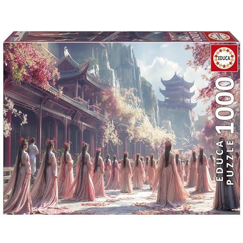 45% DESCUENTO Educa Puzzle de 1000 Piezas para Adultos | 1000 Las Geishas. Incluye Pegamento Fix Puzzle. Medidas: 68 x 48 cm. A Partir de 14 años (20244)