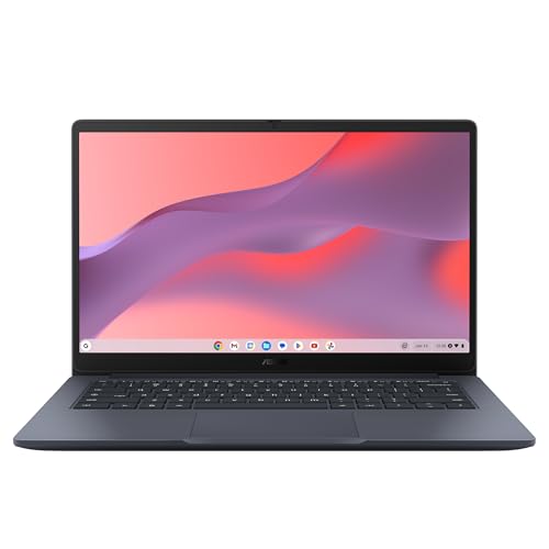 ASUS Chromebook CX1405CKA S60147 Ordenador Portátil 14″ Full HD (Intel Celeron N4500, 4GB RAM, 64GB eMMC, UHD Graphics, ChromeOS) Azul Tranquilo Teclado QWERTY español