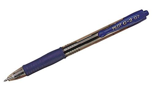 71% DESCUENTO Pilot G 2 Bolígrafo Tinta De Gel Azul Punto Medio (Caja 12 unidades)