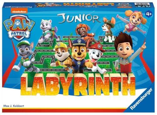 Ravensburger Laberinto La Patrulla Canina Junior, Juego de Mesas para Niños 4 Años, Regalos para Niños a Partir de 4 Años, Juegos de Mesa Familia, Versión en Español