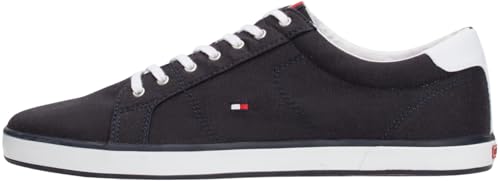 43% DESCUENTO Tommy Hilfiger H2285arlow 1d, Zapatilla Vulcanizada Hombre, Azul (Midnight), 43 EU