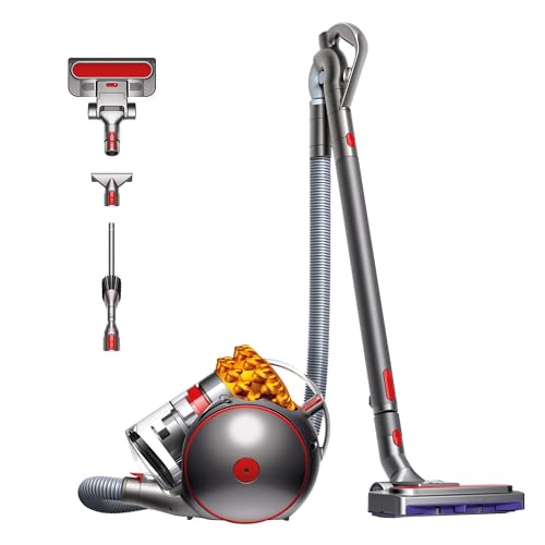 Dyson Cinetic Big Ball Multifloor 2 Aspiradora de Trineo sin Mantenimiento, 140 W, 1.63 Litros, 80 Decibeles, Amarillo
