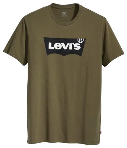 23% DESCUENTO Levi’s Housemark Graphic Tee, T Shirt para Hombre, Tech Olive Night, M