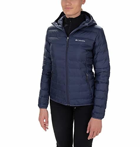 50% DESCUENTO Columbia Lake 22 Down Hooded Jacket Chaqueta De Plumas Acolchada Con Capucha, Nocturnal, XS Mujer