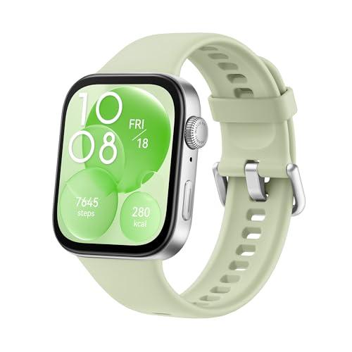 57% DESCUENTO Huawei Watch FIT 3, Pantalla AMOLED de 1.82 Pulgadas, Diseño Ultrafino, Llamadas por Bluetooth, hasta 10 días de batería, Compatible con Android & iOS, Verde