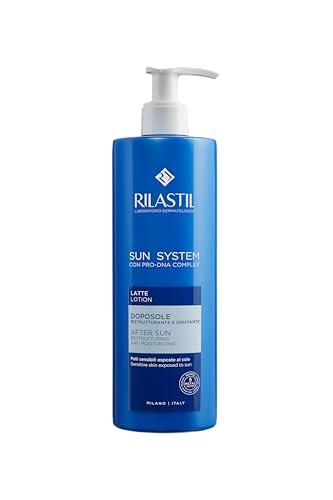 65% DESCUENTO Rilastil Sun System After Sun Leche facial y corporal refrescante líquida con textura ligera, hidratante y regeneradora, 400 ml